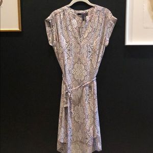 BCBG paisley print dress.